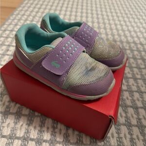 See Kai Run Purple and Teal running Shoes